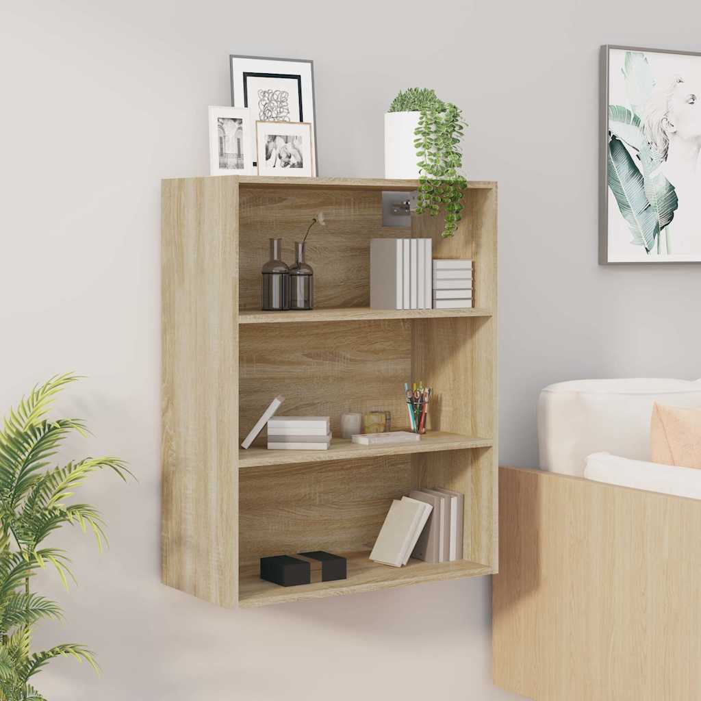 Hanging Wall Cabinet 69,5x32,5x90 cm Sonoma oak
