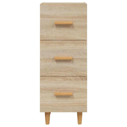 Sideboard 34,5x34x90 cm Engineered Wood Sonoma oak