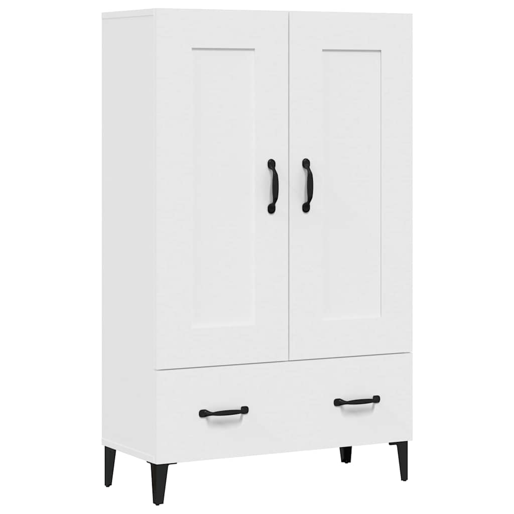 Highboard 70x31x115 cm Engineered Wood White