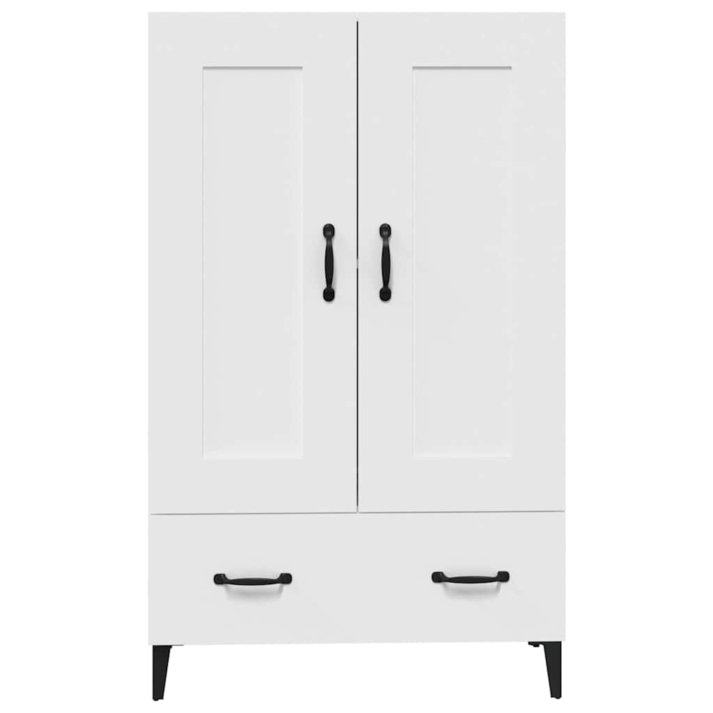 Highboard 70x31x115 cm Engineered Wood White