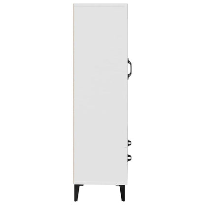 Highboard 70x31x115 cm Engineered Wood White