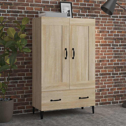 Highboard 70x31x115 cm Engineered Wood Sonoma oak