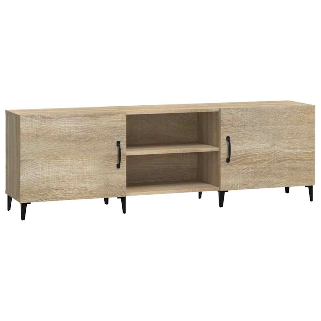 TV Cabinet 150x30x50 cm Engineered Wood Sonoma Oak