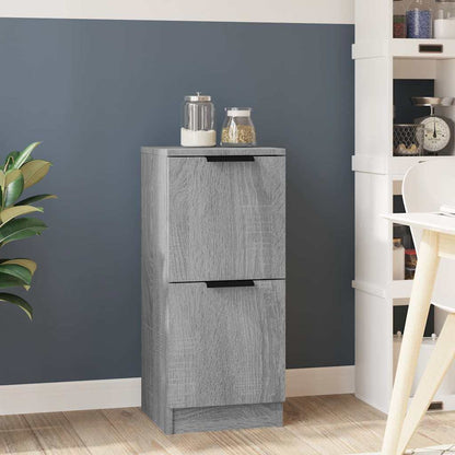 Sideboard 30x30x70 cm Engineered Wood Grey sonoma 1