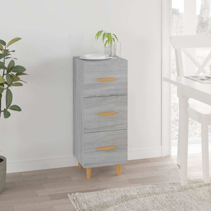 Sideboard 34,5x34x90 cm Engineered Wood Grey sonoma