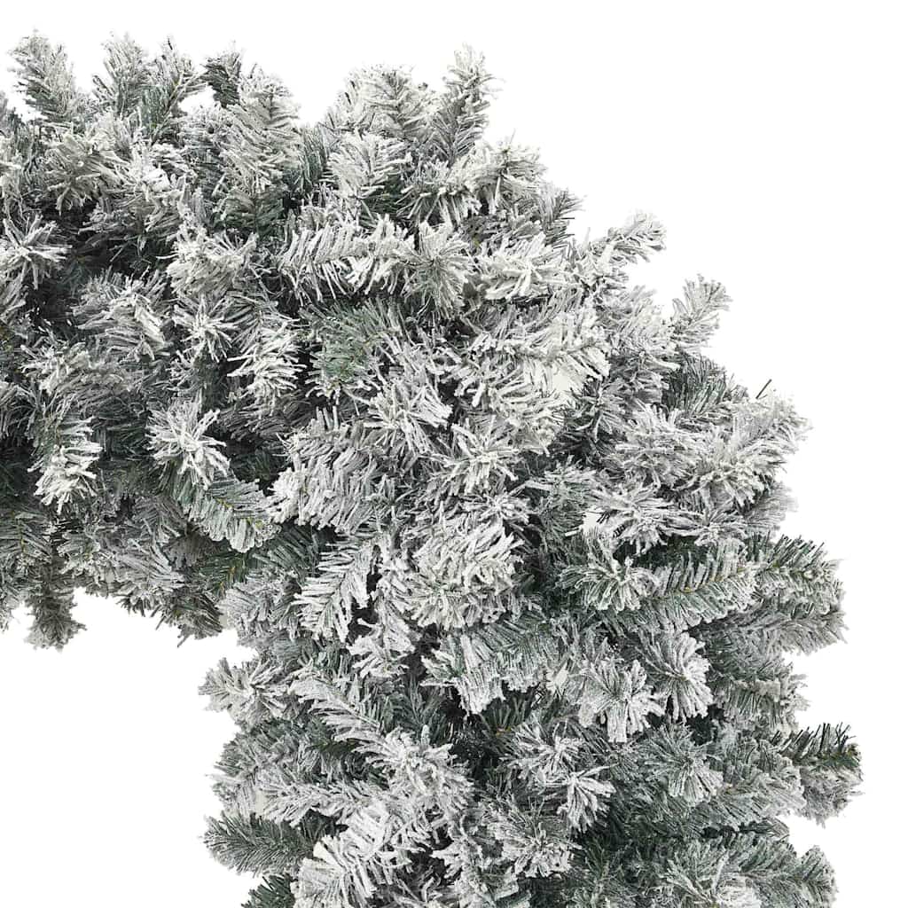 vidaXL Christmas Tree Arch with Flocked Snow 270 cm 4