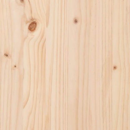 vidaXL Sideboard 140x35x80 cm Solid Wood Pine 6