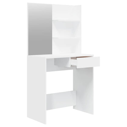 Dressing Table Set 74,5x40x141 cm White