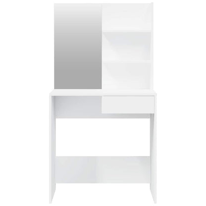 Dressing Table Set 74,5x40x141 cm White