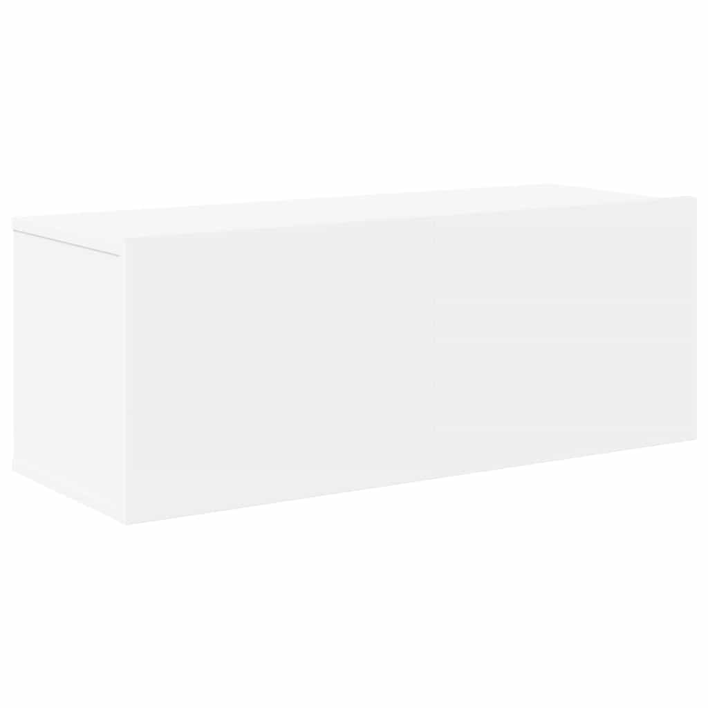 vidaXL 7 Piece TV Cabinet Set White Engineered Wood 5