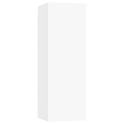 vidaXL 6 Piece TV Cabinet Set White Engineered Wood 5
