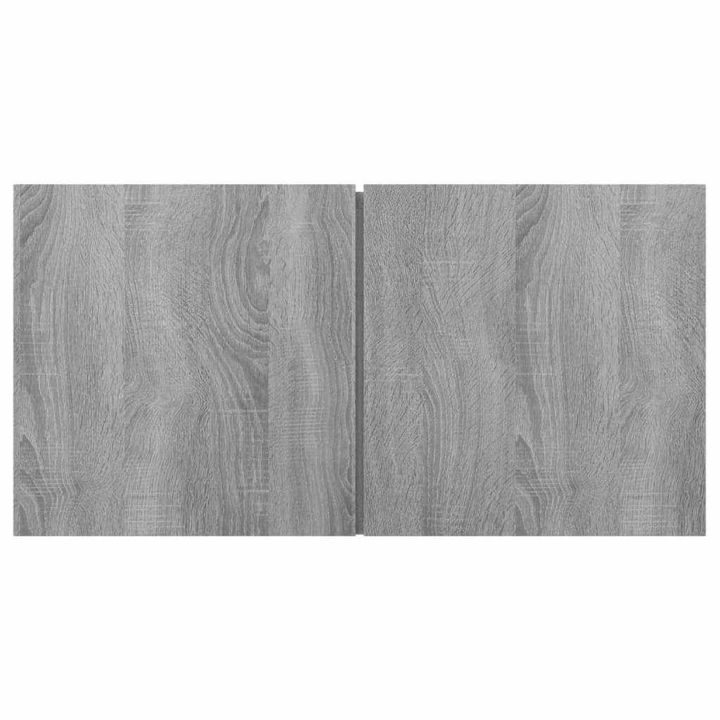 vidaXL 5 Piece TV Cabinet Set Grey Sonoma Engineered Wood 6