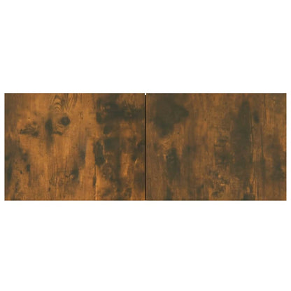 vidaXL 6 Piece TV Cabinet Set Smoked Oak Engineered Wood 5