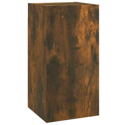 vidaXL 6 Piece TV Cabinet Set Smoked Oak Engineered Wood 3