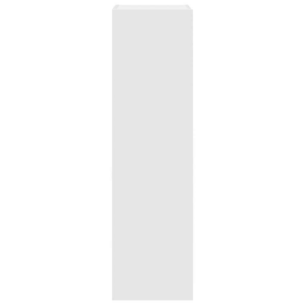 vidaXL 4 Piece TV Cabinet Set White Engineered Wood 6