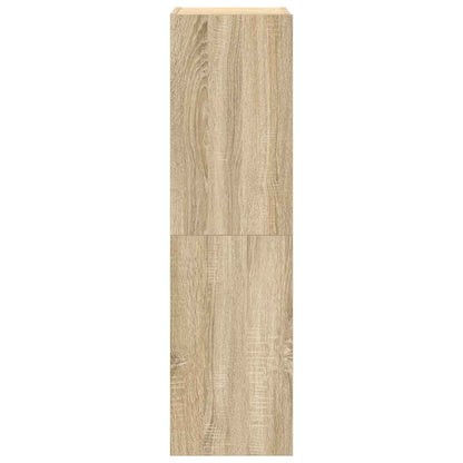 vidaXL 4 Piece TV Cabinet Set Sonoma Oak Engineered Wood 6