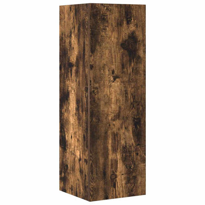 vidaXL 4 Piece TV Cabinet Set Smoked Oak Engineered Wood 4