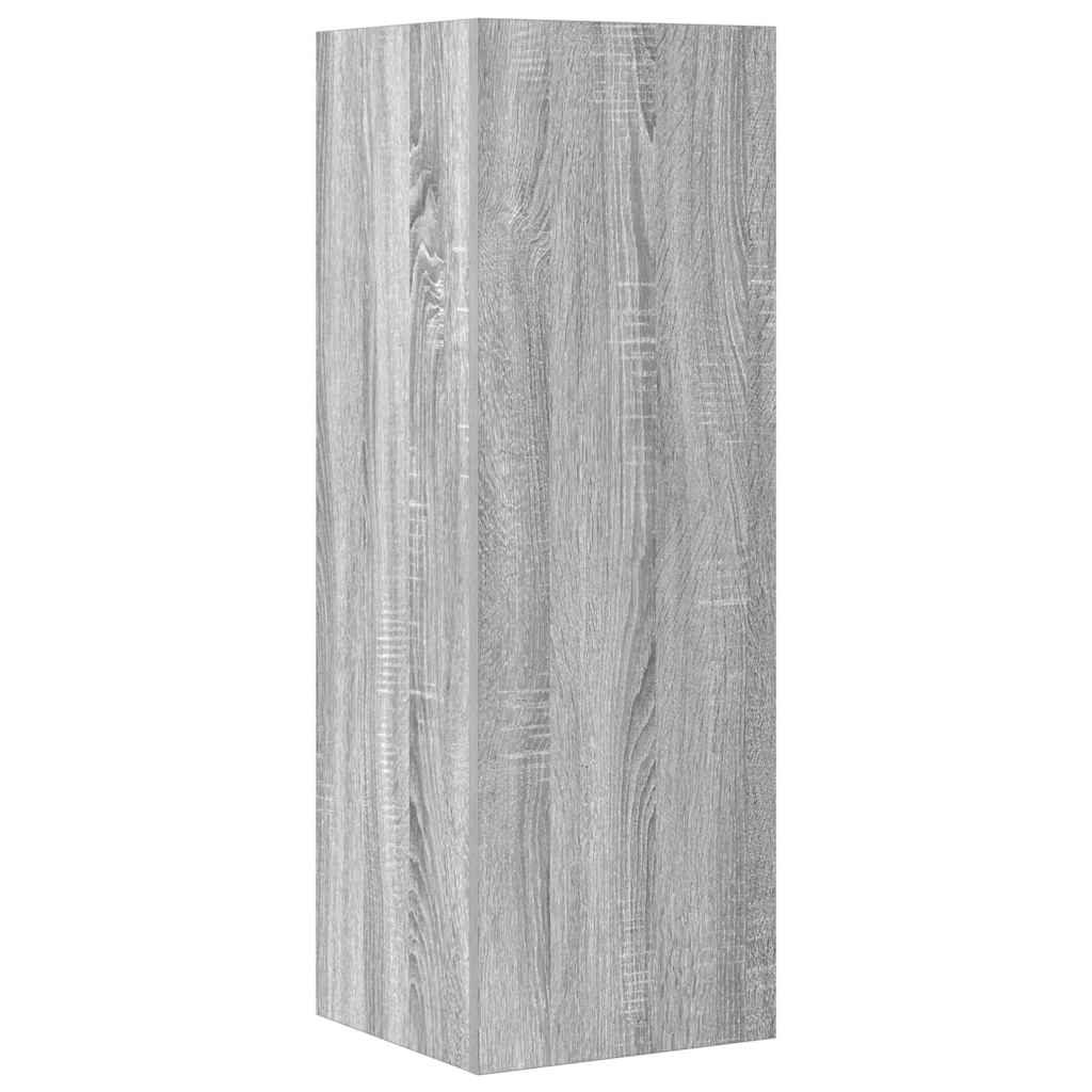 vidaXL 4 Piece TV Cabinet Set Grey Sonoma Engineered Wood 4