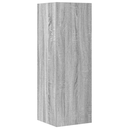 vidaXL 4 Piece TV Cabinet Set Grey Sonoma Engineered Wood 4