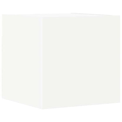 4 Piece TV Cabinet Set Engineered Wood Width 80 cm White