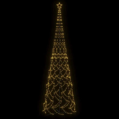 vidaXL Christmas Cone Tree Warm White 3000 LEDs 230x800 cm 3