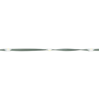 vidaXL Christmas Cone Tree Warm White 3000 LEDs 230x800 cm 6
