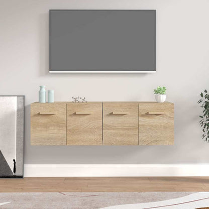 Wall Cabinets 2 pcs 60x36.5x35 cm Engineered Wood Sonoma oak 60 cm