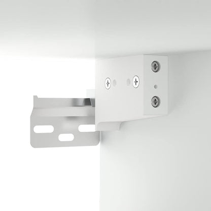 Wall Cabinets 2 pcs 60x36.5x35 cm Engineered Wood White 100 cm