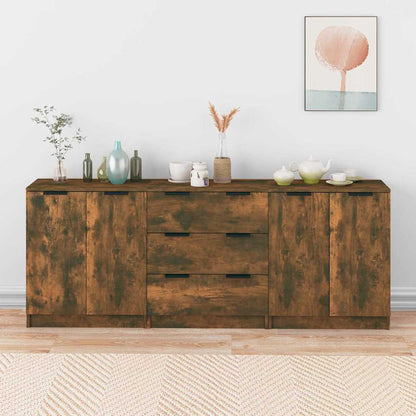 vidaXL 3 Piece Sideboards Engineered Wood