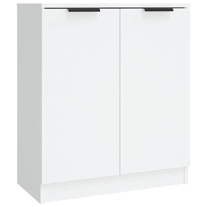 Sideboards 3 pcs Engineered Wood White