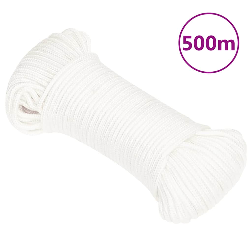 Boat Rope Polypropylene Length 500 m 5 mm White