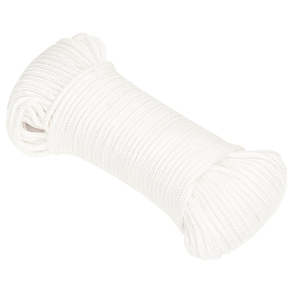 Boat Rope Polypropylene Length 500 m 5 mm White