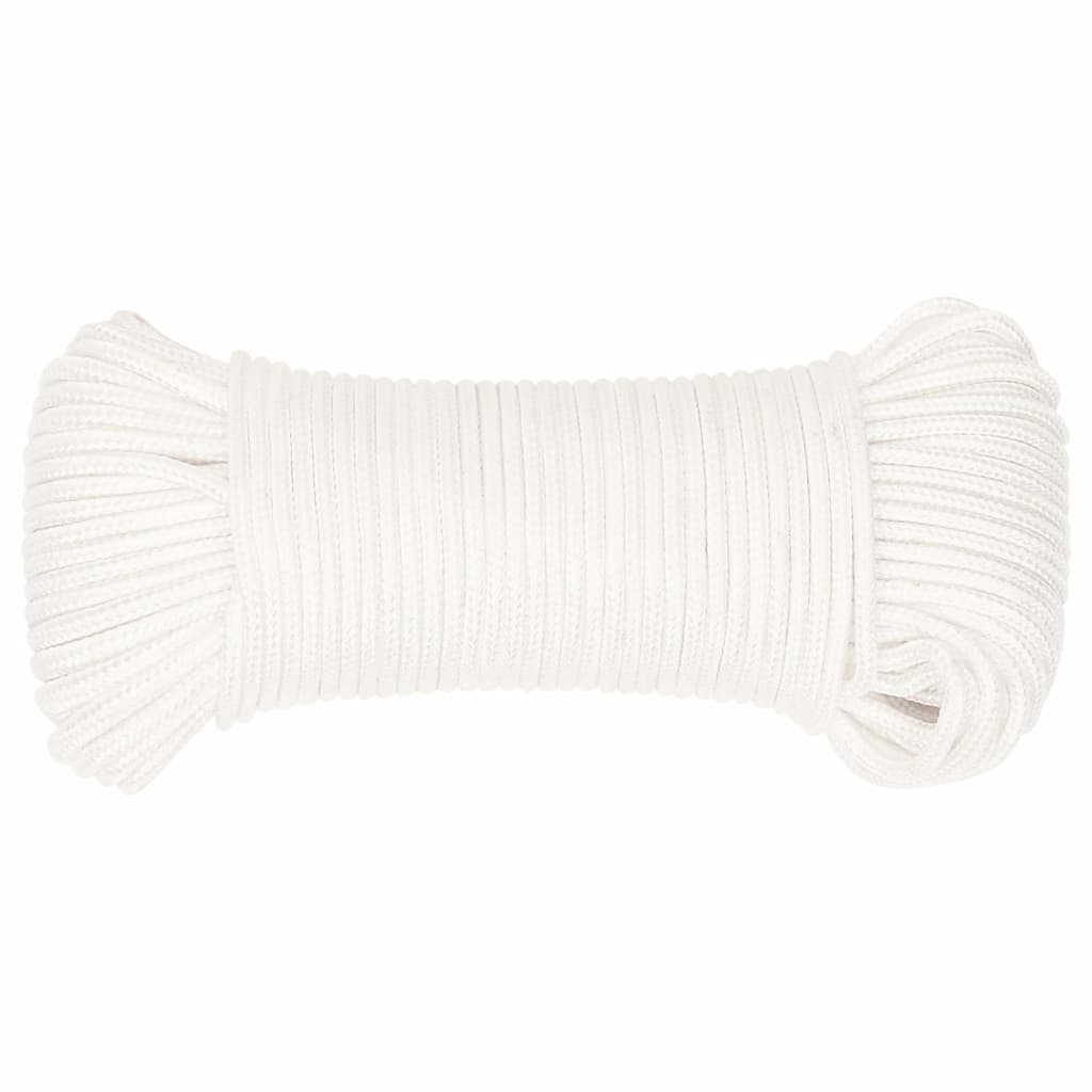 Boat Rope Polypropylene Length 500 m 5 mm White