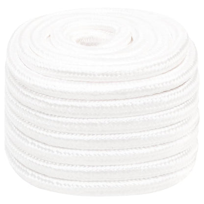 Boat Rope Full Polypropylene Length 25 m White 20 mm