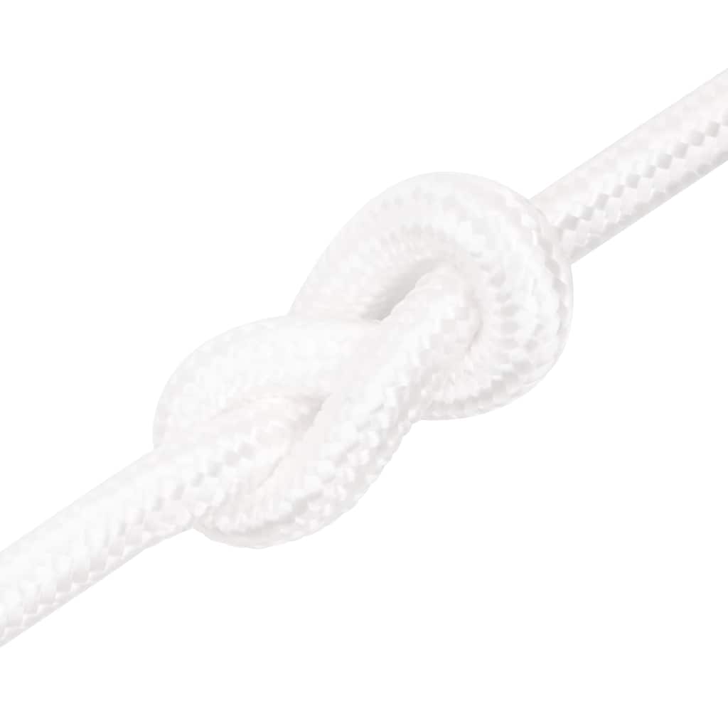 Boat Rope Full Polypropylene Length 25 m White 20 mm