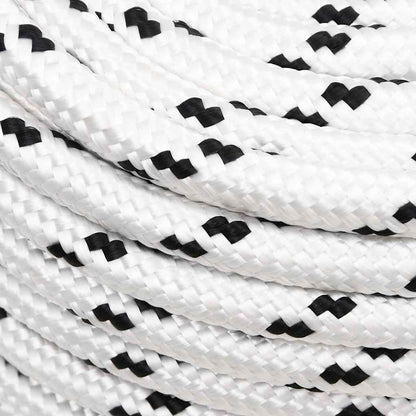 Work Rope Polyester White Length 100 m 14 mm