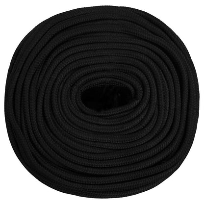 Work Rope Polyester Black Length 250 m 10 mm