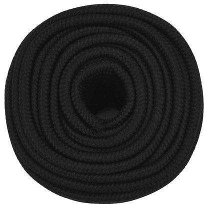 Work Rope Polyester Black Length 100 m 14 mm