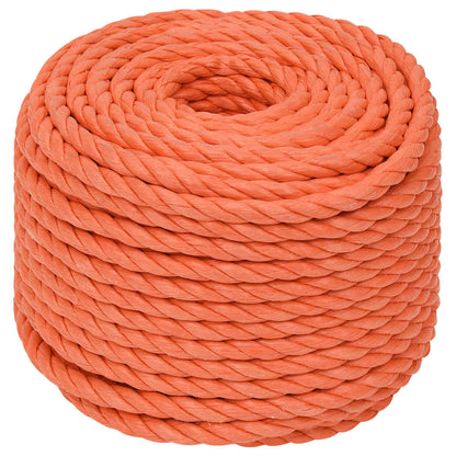 Work Rope Polypropylene Orange Length 50 m 20 mm