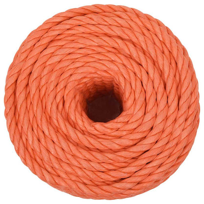 Work Rope Polypropylene Orange Length 50 m 20 mm