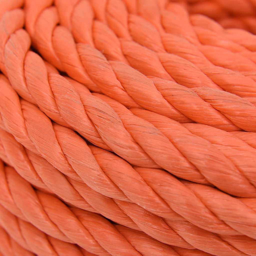 Work Rope Polypropylene Orange Length 50 m 20 mm