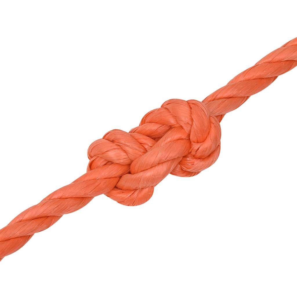 Work Rope Polypropylene Orange Length 50 m 20 mm