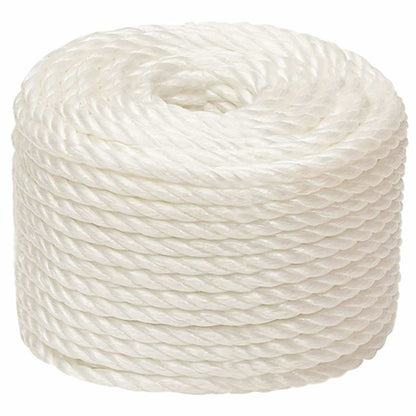 Work Rope Polypropylene White Length 100 m 16 mm
