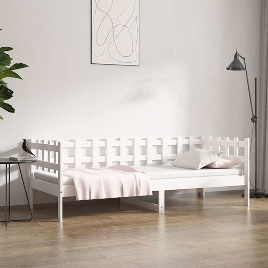 Day Bed without Mattress Solid Wood Pine 90 cm 190 cm