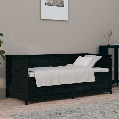 vidaXL Day Bed without Mattress Solid Wood Pine