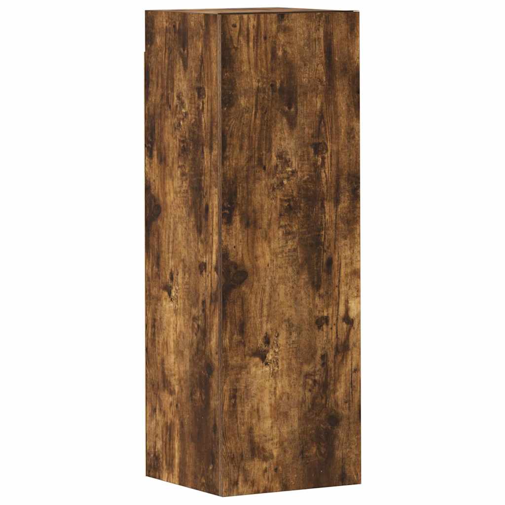 vidaXL 10 Piece TV Cabinet Set Smoked Oak Engineered Wood 6