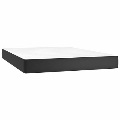 vidaXL Pocket Spring Bed Mattress Medium Black 137x190x20 cm Full 2