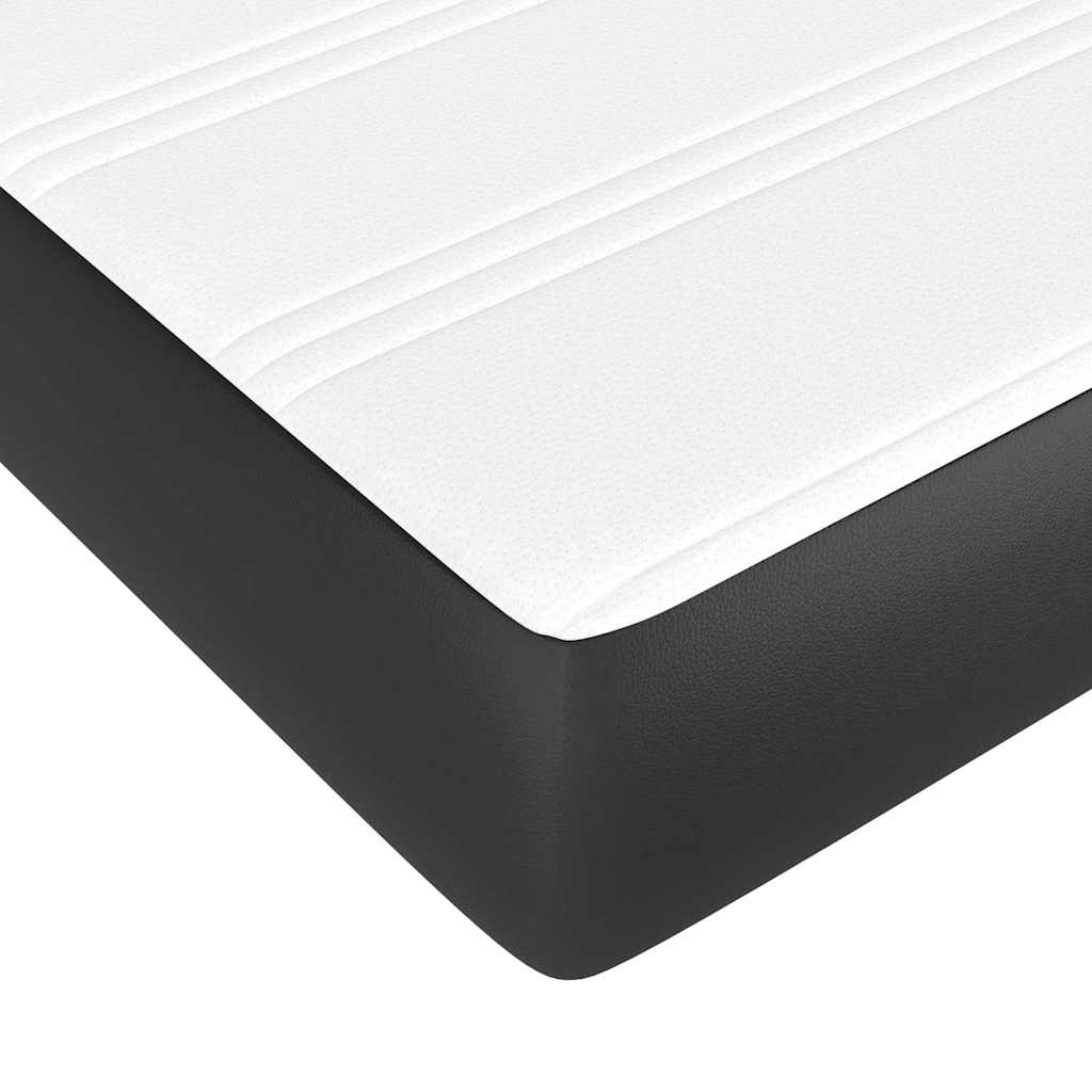 vidaXL Pocket Spring Bed Mattress Medium Black 137x190x20 cm Full 5