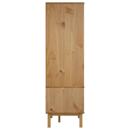 vidaXL Wardrobe "OTTA" 76,5x53x172 cm Solid Wood Pine 5