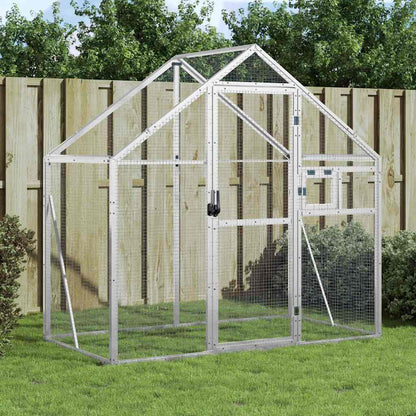 vidaXL Aviary 1.79x2x1.85 m Aluminium